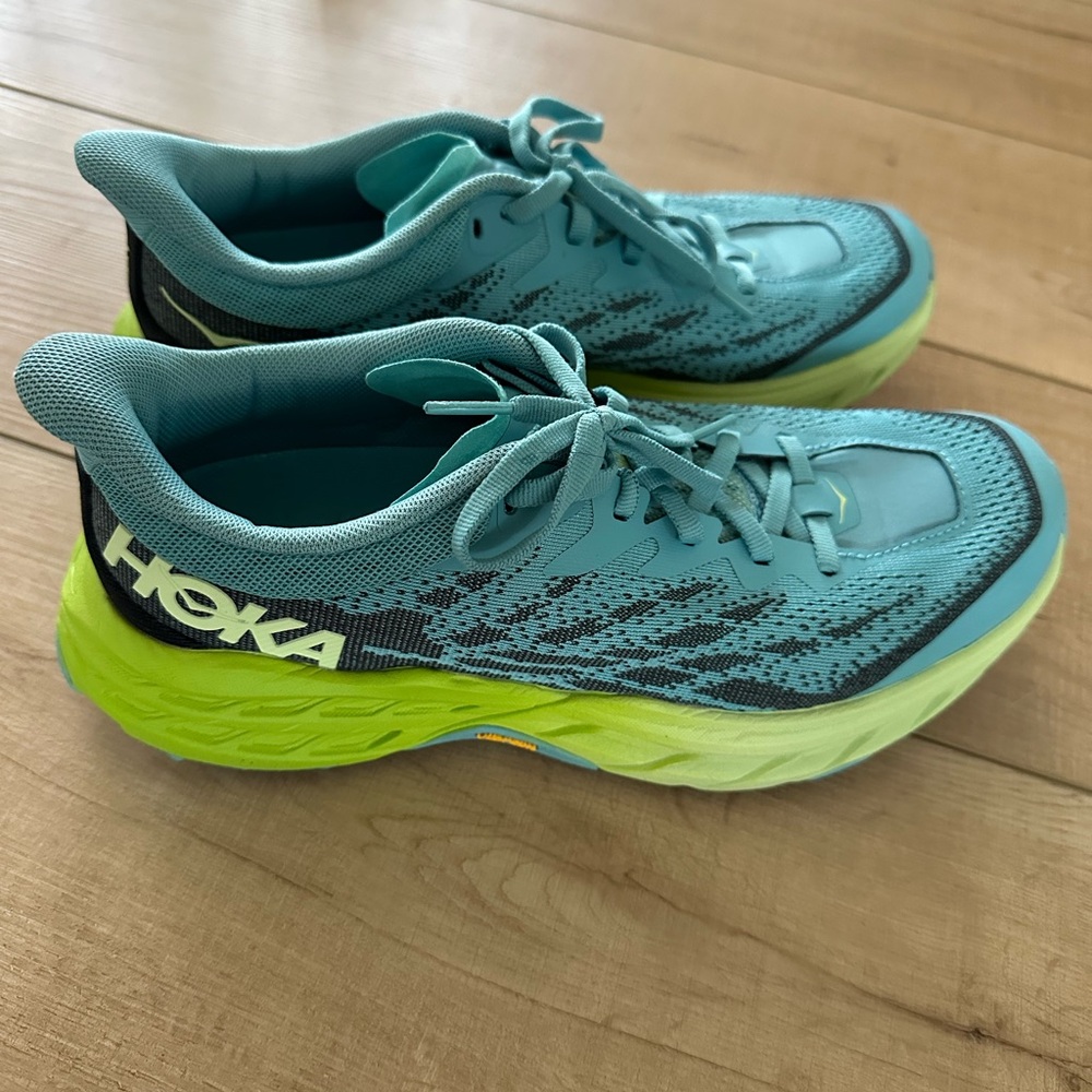 Women’s size 8, Hoka Speedgoat. Worn twice.